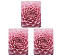 Paquete de 3 ambientadores colgantes de incienso, hojas colgantes perfumadas para coche, hogar, decoración interior de automóvil, primer plano de flores