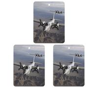 Paquete de 3 ambientadores colgantes de incienso, hojas de incienso perfumadas para automóvil, hogar, decoración interior de automóvil, avión del ejército de EE. UU