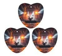 Paquete de 3 ambientadores colgantes de incienso, hojas de incienso perfumadas para automóvil, hogar, decoración interior de automóvil, escenario de concierto de rock