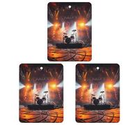 Paquete de 3 ambientadores colgantes de incienso, hojas de incienso perfumadas para automóvil, hogar, decoración interior de automóvil, escenario de concierto de rock