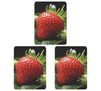 Paquete de 3 ambientadores colgantes de incienso, hojas de incienso perfumadas para automóvil, hogar, decoración interior de automóvil, fruta, fresa