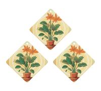 Paquete de 3 ambientadores colgantes de incienso para coche, hojas colgantes perfumadas para coche, hogar, decoración interior de automóvil, ilustración vectorial de plantas