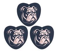 Paquete de 3 ambientadores colgantes de incienso para coche, hojas perfumadas para decoración interior de coche, hogar, automóvil, logotipo de perro blanco