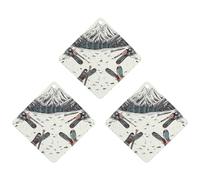 Paquete de 3 ambientadores colgantes de incienso para coche, hojas perfumadas para decoración interior de coche, hogar, esquí, con equipo