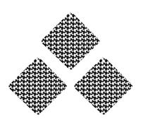 Paquete de 3 ambientadores colgantes de incienso para coche, hojas perfumadas para decoración interior de coche, hogar, pata de gallo, color negro