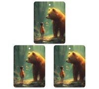 Paquete de 3 ambientadores colgantes de incienso para coche, hojas perfumadas para decoración interior de coche, hogar, cubierta de nieve