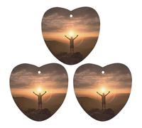 Paquete de 3 ambientadores colgantes de incienso para coche, hojas perfumadas para decoración interior de coche, hogar, auto, hombre, levanta los brazos
