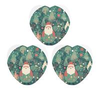 Paquete de 3 ambientadores colgantes de incienso para coche, hojas perfumadas para decoración interior de coche, hogar, cubierta de nieve