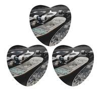 Paquete de 3 ambientadores colgantes de incienso para coche, hojas perfumadas para decoración interior de coche, hogar, tablas de patinaje