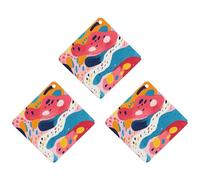 Paquete de 3 ambientadores colgantes de incienso para coche, hojas perfumadas para decoración interior de coche, hogar, formas naturales simples