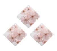 Paquete de 3 ambientadores colgantes de incienso para coche, hojas perfumadas para decoración interior de coche, hogar, imágenes de flores