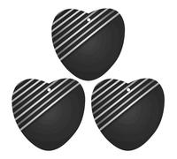 Paquete de 3 ambientadores colgantes de incienso para coche, hojas perfumadas para decoración interior de coche, hogar, líneas simples