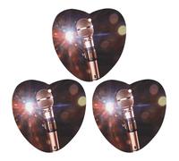 Paquete de 3 ambientadores colgantes de incienso para coche, hojas perfumadas para decoración interior de coche, hogar, micrófono de karaoke