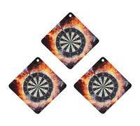 Paquete de 3 ambientadores colgantes de incienso para coche, hojas perfumadas para decoración interior de coche, hogar, tablero de dardos