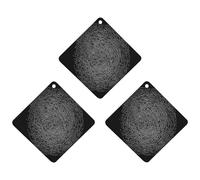 Paquete de 3 ambientadores colgantes de incienso para coche, hojas perfumadas para decoración interior de coche, hogar, huella dactilar