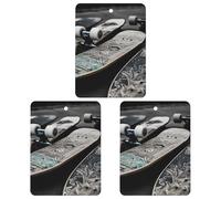 Paquete de 3 ambientadores colgantes de incienso para coche, hojas perfumadas para decoración interior de coche, hogar, tablas de patinaje