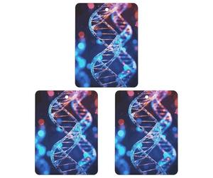 Paquete de 3 ambientadores colgantes de incienso para coche, hojas perfumadas para decoración interior de coche, hogar, automóvil, hélice, genética de ADN