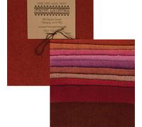 Paquete de 3 amuletos de lana te?ida a mano Primitive Gatherings, 10 unidades, 5 pulgadas