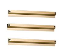 Paquete de 3 barras de aluminio para recibos de pedidos para cocina y restaurante, tira de 90 cm, perfecta para cafeterías, pizzerías y organización de servicio de alimentos