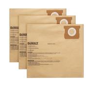 Paquete de 3 bolsas de polvo DEWALT DXVA19-4101, para aspiradora húmeda/seca de 6-10 galones, bolsas de aspiradora DEWALT compatibles con DXV06P DXV09P DXV09PA DXV10P DXV10PL DXV10S DXV10SA DXV10SB