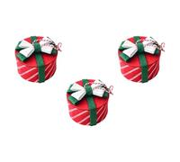 Paquete de 3 bolsas de regalo de vacaciones, decoración colgante para árbol de Navidad y suministros de fiesta en casa, bolsas de guarniciones