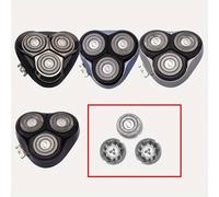 Paquete de 3 Cabezales de Recambio Compatibles con la Serie Philips Norelco 3000, 2000, 1000 y Flyco FR8, Hoja