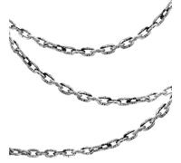 Paquete de 3 cadenas de Halloween de 6 pies a granel, cadena de prisión, cadenas de plástico, accesorios de decoración para cosplay, fiesta, carnaval, accesorio