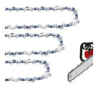 Paquete de 3 cadenas de motosierra de 10 pulgadas, paso LP de 3/8 pulgadas, calibre 40DL, cadenas de repuesto para sierras de poste Ryobi, Craftsman, Sun Joe, Echo y más, compatible con los modelos