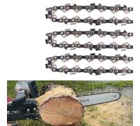 Paquete de 3 cadenas de motosierra de 20 pulgadas de paso de 325 pulgadas, calibre 050 pulgadas, 80 eslabones de transmisión, B1S-80DL-025, compatible con Husqvarna 455, 450 Rancher, Stihl 23RM380E,