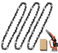 Paquete de 3 cadenas de sierra de poste de 8 pulgadas para Oregon 91PJ033X