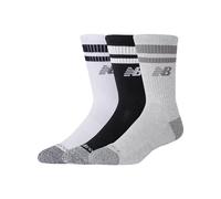 Paquete de 3 calcetines a rayas New Balance, Colores surtidos, Medium