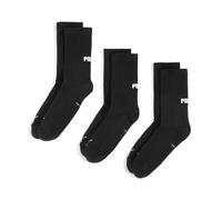 Paquete de 3 calcetines medios unisex PUMA, Ropa, Negro, 35-38 35-38