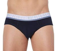 Paquete de 3 Calzoncillos Hombre Slip tripack Bikkembergs Articulo B41318L0H, 3000 BLU, S