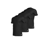 Paquete De 3 Camisetas De Cuello En V Adidas Para Hombre De Algodón