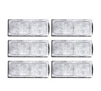 Paquete de 3 cartuchos de filtro de cerámica para acuarios, metales pesados, purificaciones de agua, purificaciones de agua de alta eficiencia, repuesto de filtro de tanques de peces