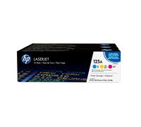 Paquete de 3 cartuchos de tóner originales HP 125A (CF373AM) LaserJet Compatibilidad: HP Color LaserJet serie CM1000