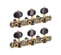Paquete de 3 clavijas de afinación de cuerdas de guitarra clásica, cabezales 3R 3L, afinadores para guitarra clásica de un solo agujero