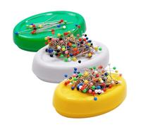 Paquete de 3 cojines magnéticos para mesa, juego de estudio pastel, blanco, verde, amarillo