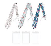 Paquete De 3 Cordones De Enfermera, 3 Tarjeteros, Cordones Coloridos Con Clips Para Tarjetas, Cordones Personalizados, Accesorios Para Enfermeras