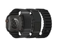 Paquete de 3 correas compatibles con Apple Watch Ultra 2 de 49 mm, 46 mm, 45 mm, 44 mm, para hombres y mujeres, transpirable Trail Loop+Alpine Loop + Ocean Sport Band para iWatch Ultra2/Ultra Series