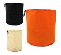 Paquete de 3 cubiertas de motor para cortadora de césped, para bordeadora y sierra de poste, cubierta protectora de tela Oxford a prueba de polvo, 44 x 35 cm, naranja/beige/negro (naranja)