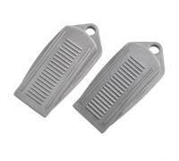 Paquete de 3 cuñas grandes de goma para puertas de uso pesado, bloqueadores de puerta antideslizantes, adecuados para espacios de puerta de oficina y hogar