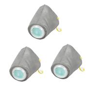 Paquete de 3 filtros de aire reutilizables para perros pequeños a grandes, para uso en actividades al aire libre, filtro de aire ajustable para perros pequeños a grandes