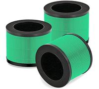 Paquete de 3 filtros HEPA MK06 H13 de repuesto para purificador de aire AROEVE MK01 MK06 y Kloudi DH-JH01, Intelabe EPI080/EP1080, Elechomes EPI081/EP1081, H13 Premium True HEPA