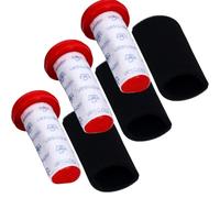 Paquete de 3 Filtros para Bosch Flexxo Series 4 | Filtro Lavable de Doble Capa para el Aspirador Vertical Aspirador sin Cable | Recambios y Accesorios Nº de Pieza 12026520