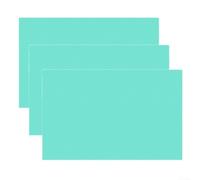 Paquete de 3 forros para frigorífico de 45 cm x 130 cm, PEVA, antideslizante, para armarios, cajones y refrigeradores, uso interior (azul)