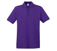 Paquete De 3 Fruit of the Loom 100% Algodón Premium Polo Camiseta Suéter S-3XL