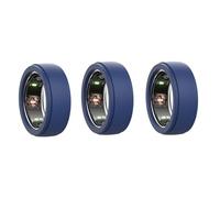 Paquete de 3 fundas de silicona para anillos compatibles con Oura Ring Gen 4/Gen 3 y Samsung Galaxy Ring, fundas protectoras antiarañazos para hombres y mujeres, gimnasio, entrenamiento, uso diario