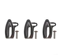 Paquete de 3 ganchos de clip para cinturón, pieza de repuesto 372229 para taladro inalámbrico Hikoki DS18DSAL WH18DSAL DS18DBL, clip de acero resistente con tornillos
