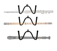 Paquete de 3 ganchos de pared para flauta, soporte de pared para flauta, estante de exhibición para flauta, mantiene tu instrumento al alcance de la mano para tocar más a menudo